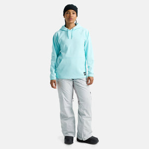 BURTON Women's Crown Weatherproof Pullover Hood - Light Teal