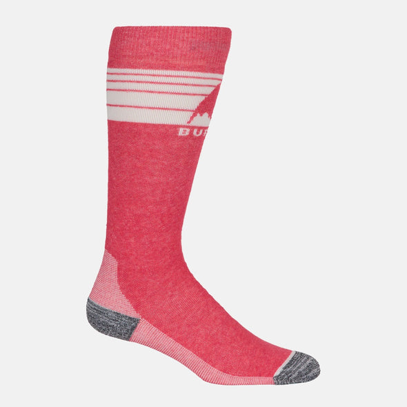 BURTON Women's Emblem Midweight Sock - Peach Echo