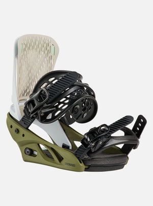 BURTON Women's Escapade Bindings 2027 - White/Dried Moss