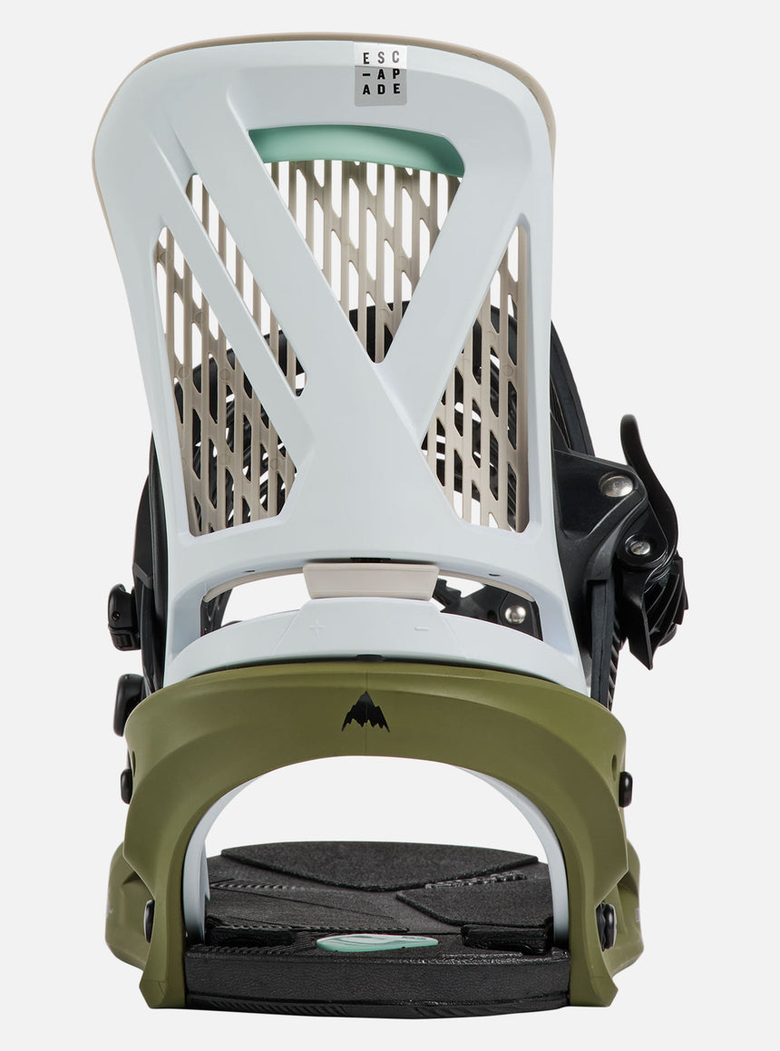 BURTON Women's Escapade Bindings 2027 - White/Dried Moss