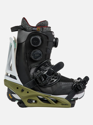 BURTON Women's Escapade Bindings 2027 - White/Dried Moss