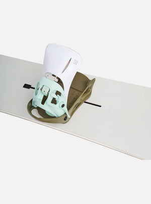 BURTON Women's Escapade Step On Bindings 2027 - White/Dried Moss