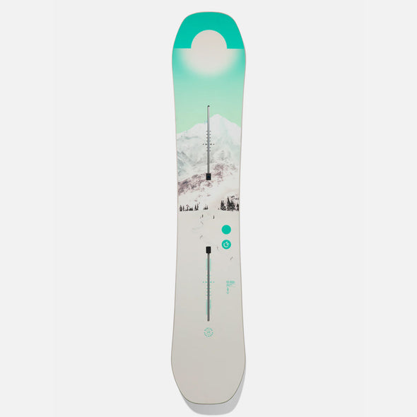 BURTON Women's Feelgood Flying V Snowboard 2026 - First Tracks