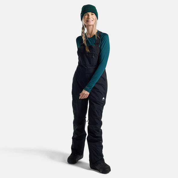 BURTON Women's Gore-Tex 2L Avalon Bib 2025 - True Black