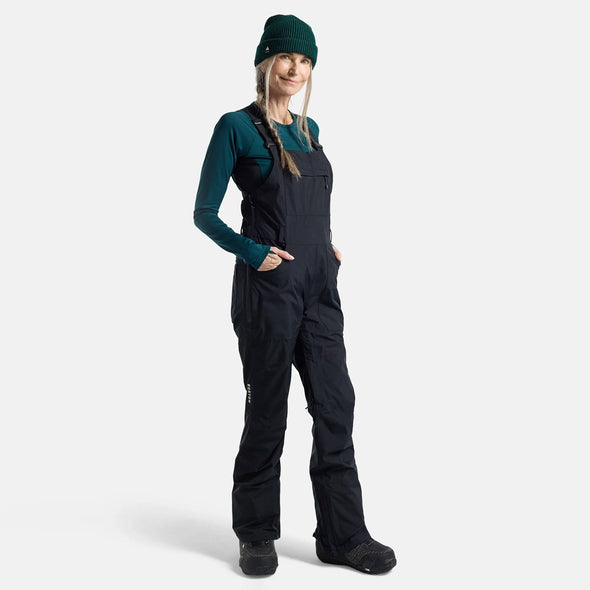 BURTON Women's Gore-Tex 2L Avalon Bib 2025 - True Black