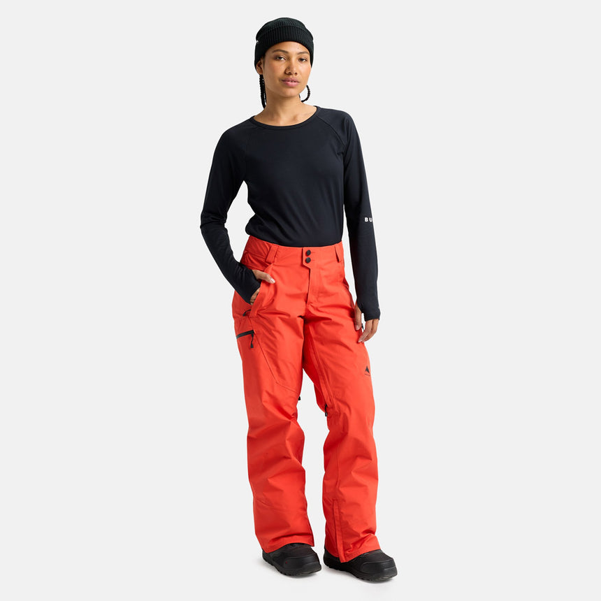 BURTON Women's Gore-Tex 2L Reserve Pant 2026 - Fiesta Red