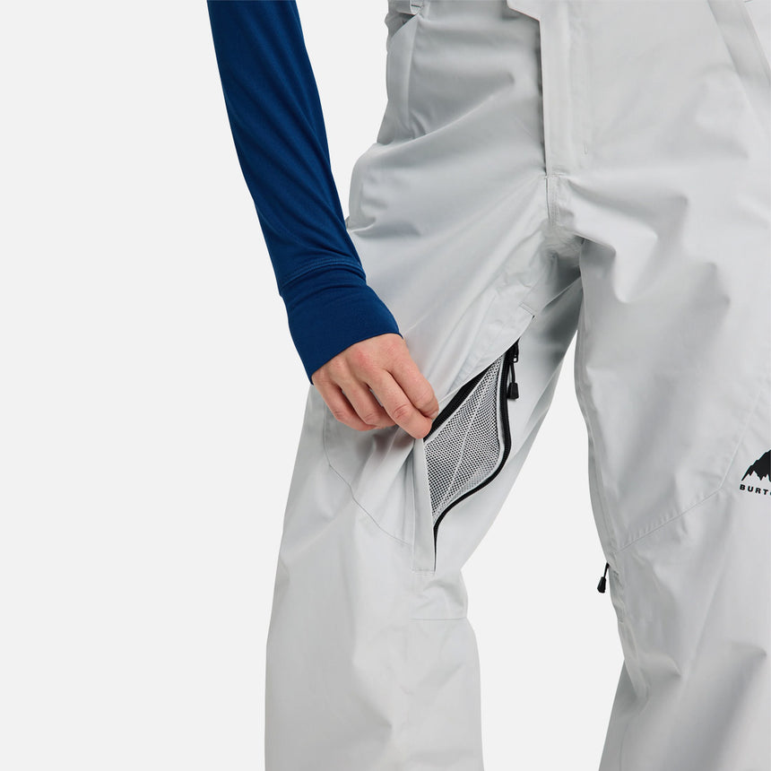BURTON Women's Gore-Tex 2L Reserve Pant 2026 - Gray Cloud