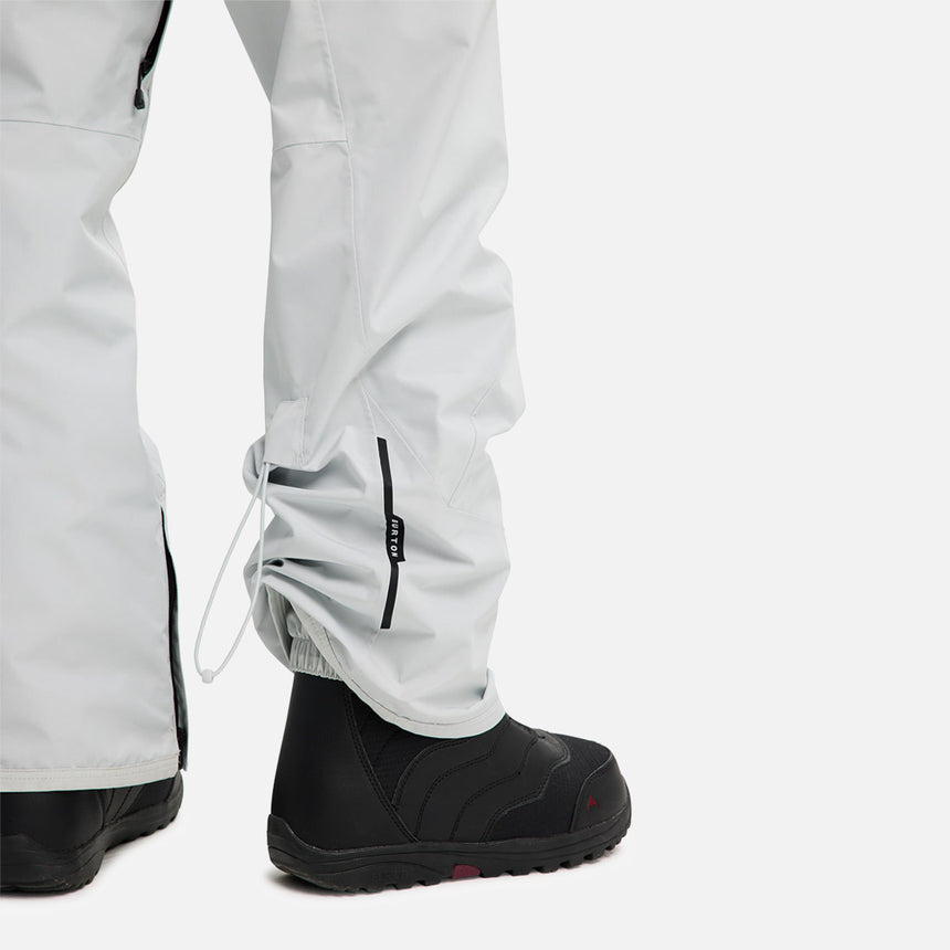 BURTON Women's Gore-Tex 2L Reserve Pant 2026 - Gray Cloud