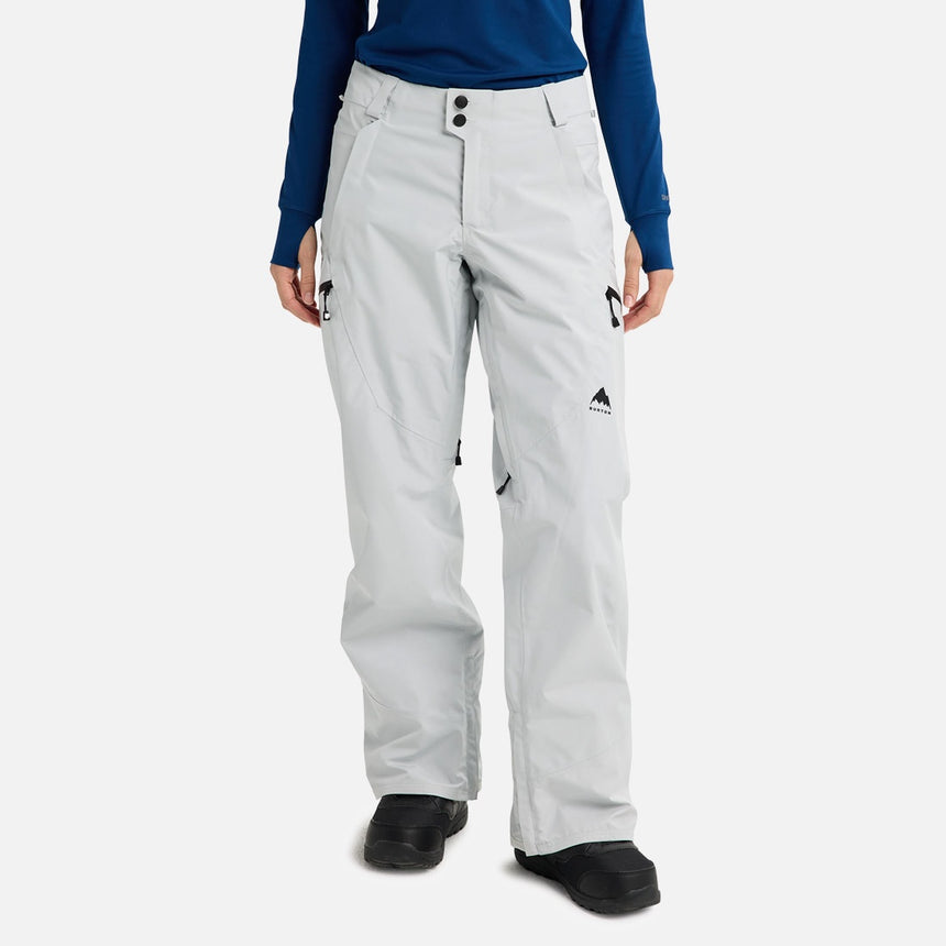 BURTON Women's Gore-Tex 2L Reserve Pant 2026 - Gray Cloud