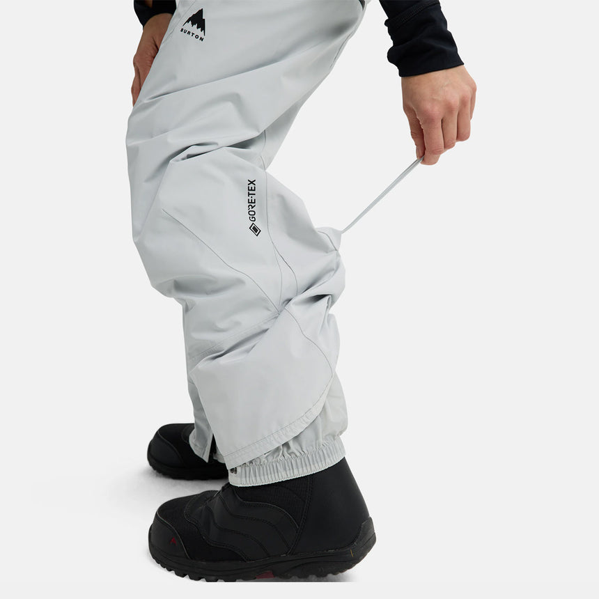 BURTON Women's Gore-Tex 2L Reserve Bib Pant 2026 - Gray Cloud