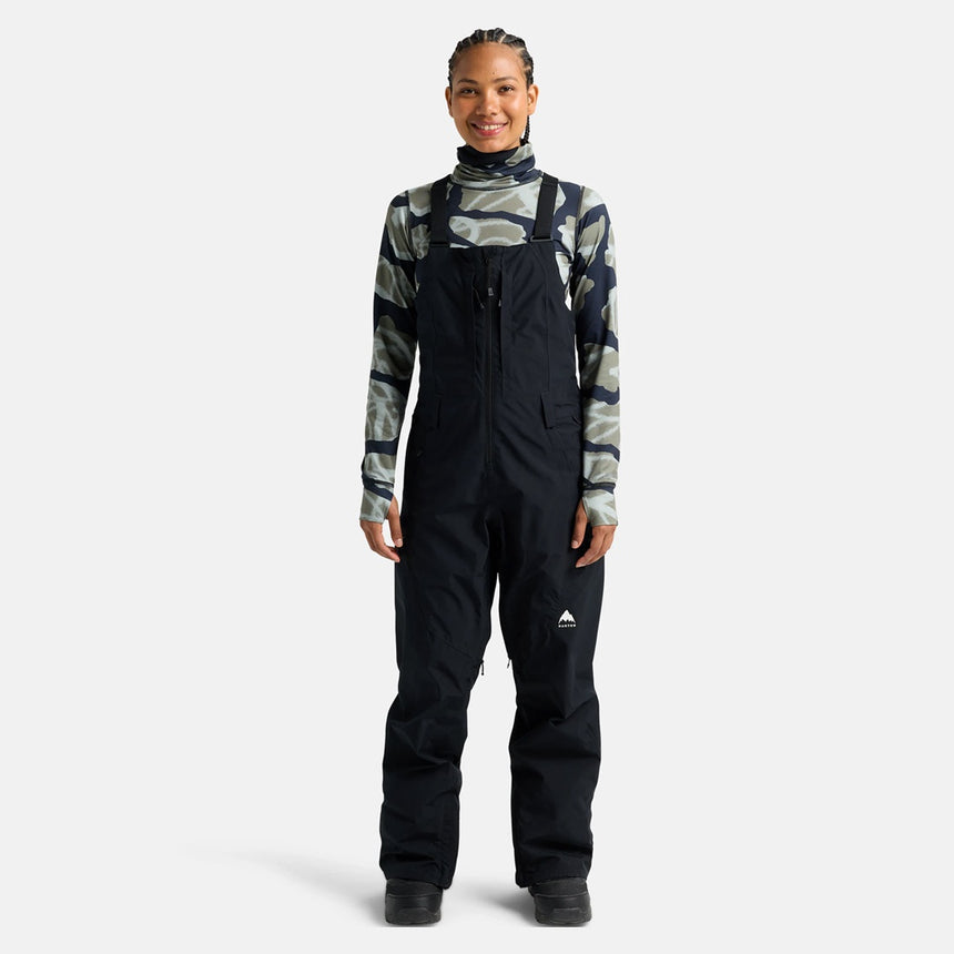 BURTON Women's Gore-Tex 2L Reserve Bib Pant 2026 - True Black