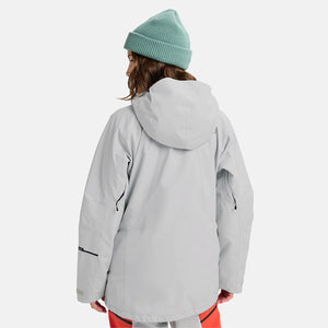 BURTON Women's Gore-Tex 2L Reserve Insulated Jacket 2026 - Gray Cloud