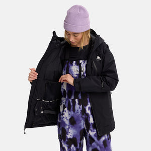 BURTON Women's Gore-Tex 2L Reserve Insulated Jacket 2026 - True Black