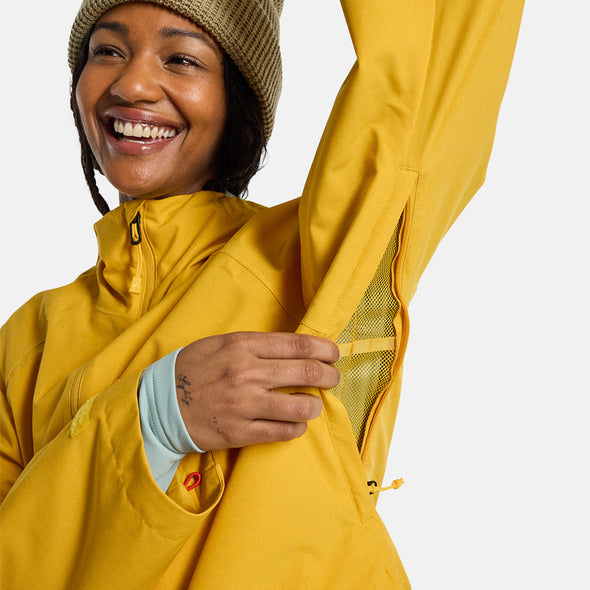 BURTON Women's Lalik Jacket 2025 - Goldenrod