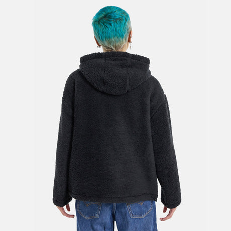 BURTON Women's Lemma Fleece Pullover Hood - True Black