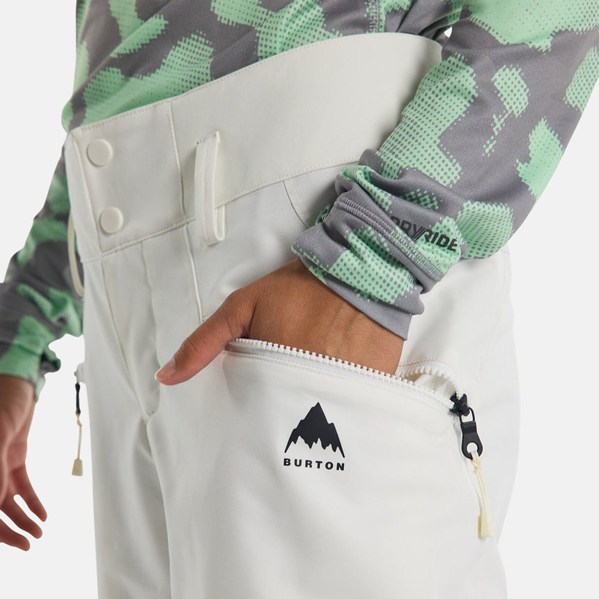 BURTON Women's Marcy High Rise Pant 2025 - Stout White