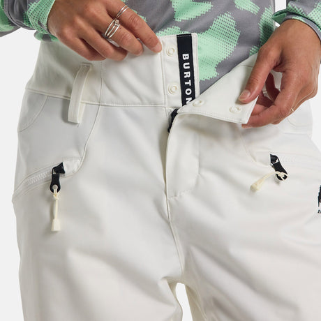 BURTON Women's Marcy High Rise Pant 2025 - Stout White