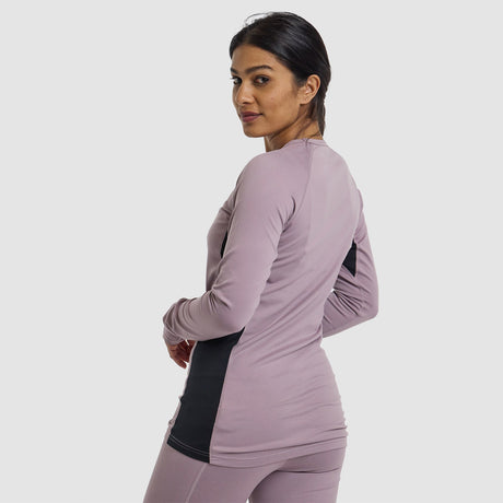 BURTON Women's Midweight X Base Layer Crew - Elderberry