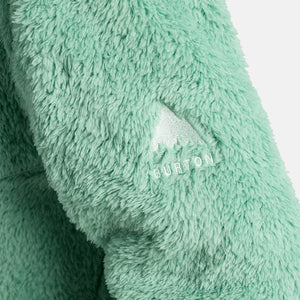 BURTON Women's Minxy Hi-Loft Fleece Full Zip Hood - Soft Sage