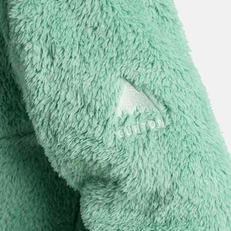 BURTON Women's Minxy Hi-Loft Fleece Full Zip Hood - Soft Sage