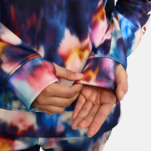 BURTON Women's Oak Crew - Floral Blur