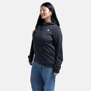 BURTON Women's Oak Pullover Hood - True Black Heather