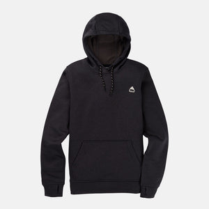 BURTON Women's Oak Pullover Hood - True Black Heather