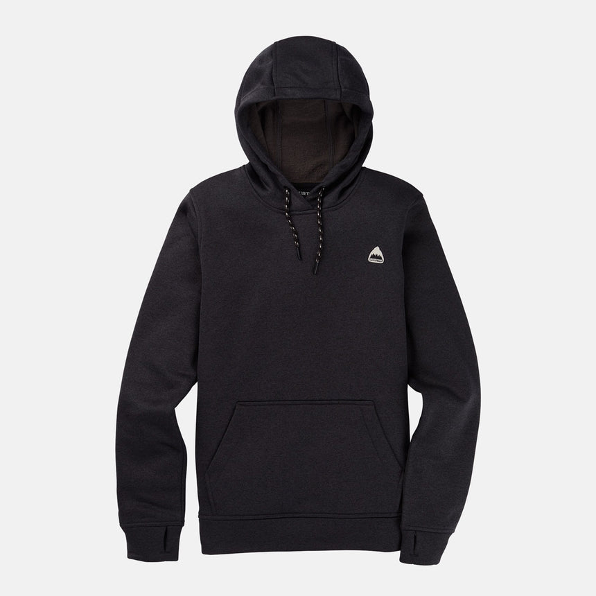 BURTON Women's Oak Pullover Hood - True Black Heather