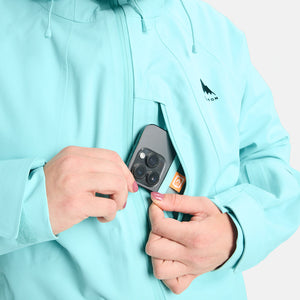 BURTON Women's Reserve 3L Jacket - Light Teal