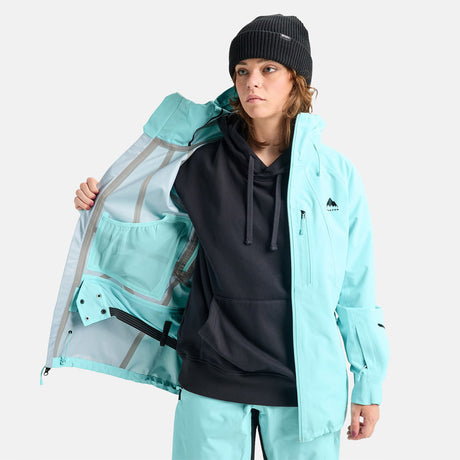 BURTON Women's Reserve 3L Jacket - Light Teal