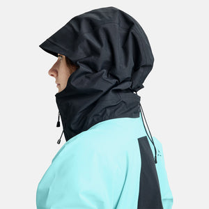 BURTON Women's Reserve 3L Jacket - True Black/Light Teal