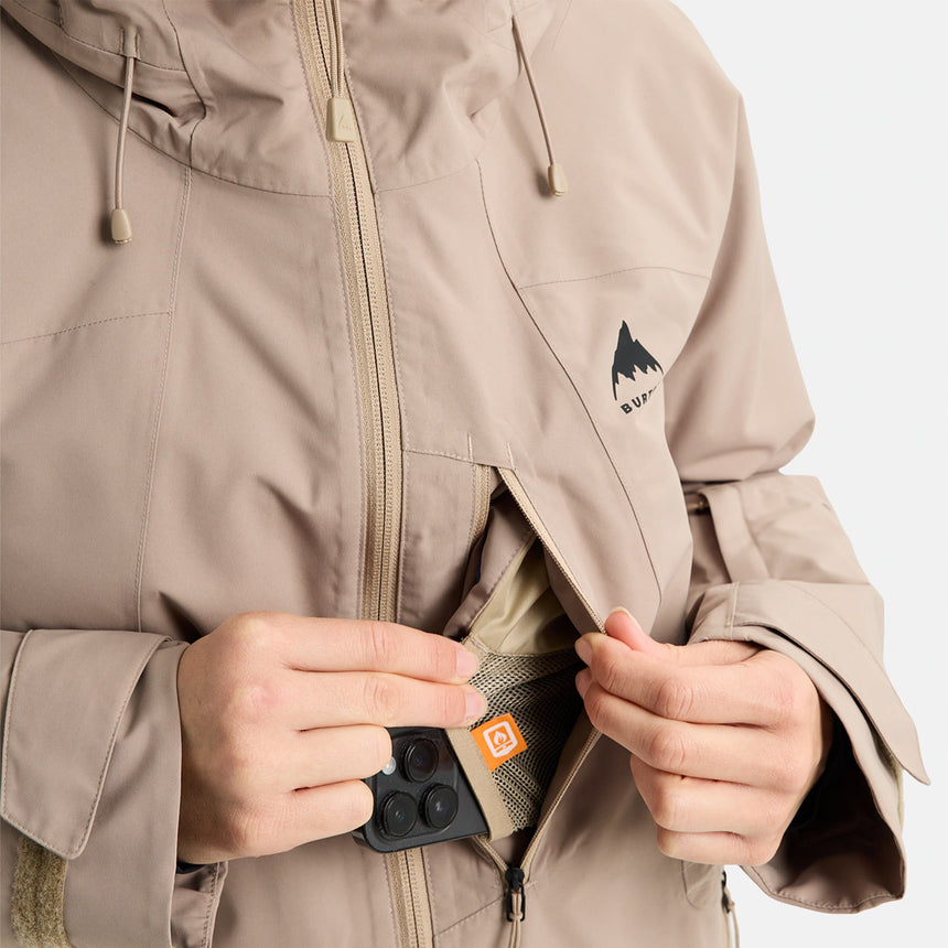 BURTON Women's Reserve 2L Insulated Jacket 2026 - Summit Taupe