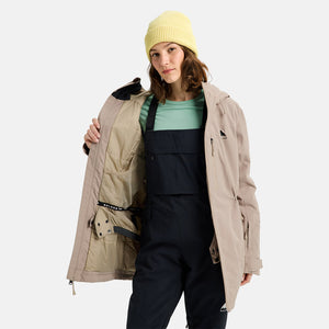BURTON Women's Reserve 2L Insulated Jacket 2026 - Summit Taupe