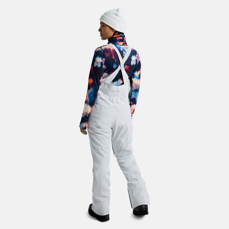 BURTON Women's Reserve Stretch Bib Pant 2026 - Gray Cloud