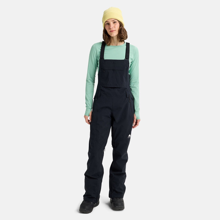BURTON Women's Reserve Stretch Bib Pant 2026 - True Black