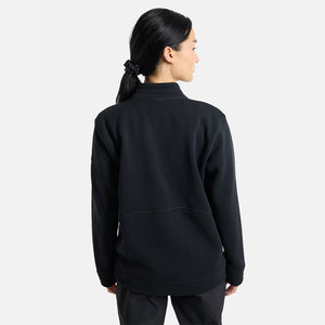 BURTON Women's Runin Fleece Full Zip - True Black