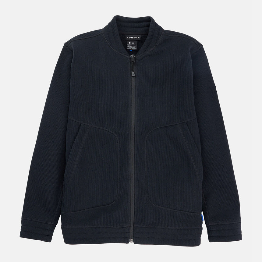 BURTON Women's Runin Fleece Full Zip - True Black