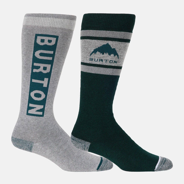 BURTON Women's Weekend Midweight Sock 2-Pack - Deep Emerald