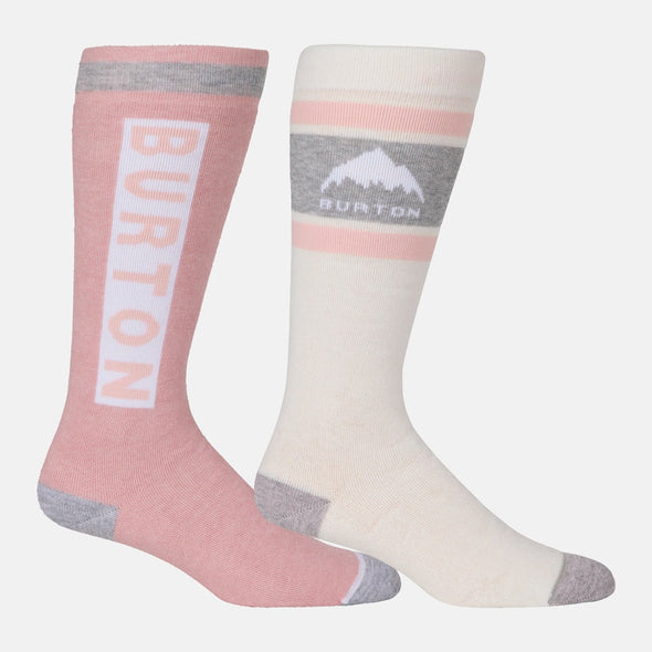 BURTON Women's Weekend Midweight Sock 2-Pack - Stout White