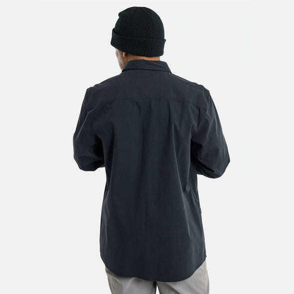 BURTON Work Long Sleeve Overshirt - True Black