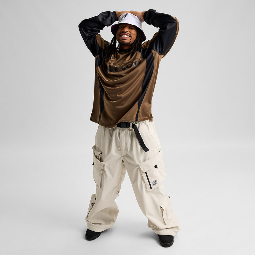 BURTON ZEB 2L Baggy Cargo Pant - Lunar Sand
