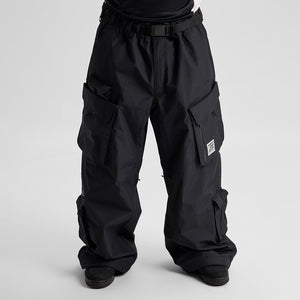 BURTON ZEB 2L Baggy Cargo Pant - True Black