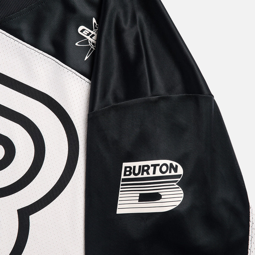 BURTON ZEB Jersey Shirt - Stout White/True Black