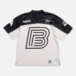 BURTON ZEB Jersey Shirt - Stout White/True Black