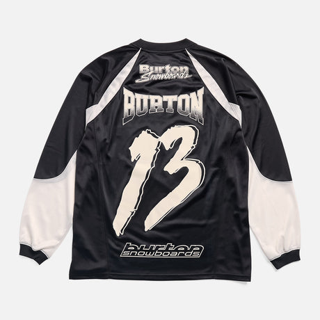BURTON ZEB Long Sleeve Jersey Shirt - True Black