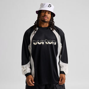 BURTON ZEB Long Sleeve Jersey Shirt - True Black