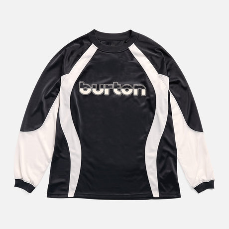 BURTON ZEB Long Sleeve Jersey Shirt - True Black