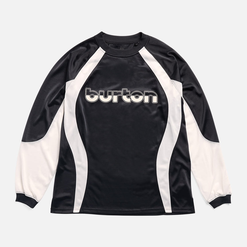 BURTON ZEB Long Sleeve Jersey Shirt - True Black