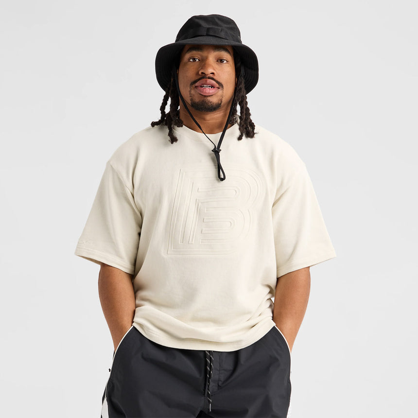 BURTON ZEB Relaxed Tee - Lunar Sand