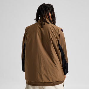 BURTON ZEB Reversible Insulated Vest - Earth Ship Brown